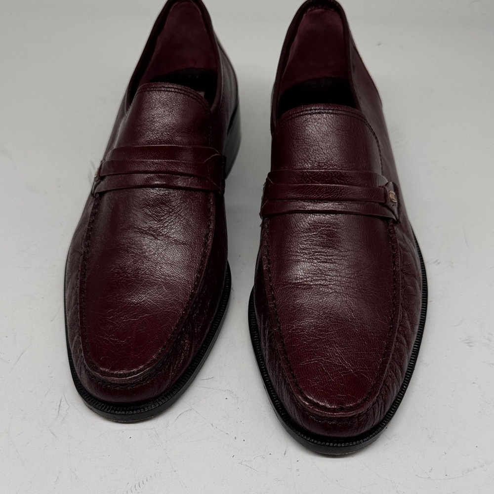 Miura leather loafers Italian designer 9